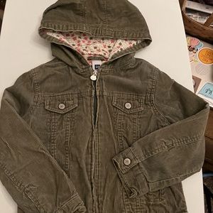 Gap corduroy jacket with kitten lining.